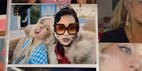 Sydney Sweeney and Alexa Demie dressed as their Euphoria characters in photos captured on set in season 3.